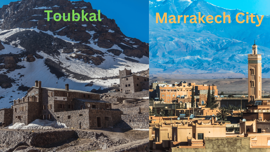 Toubkal From The Marrakech City