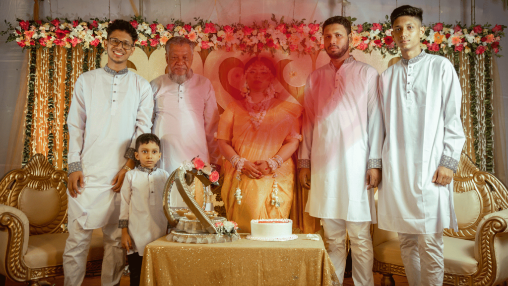 Matrimonio in famiglia in Marocco