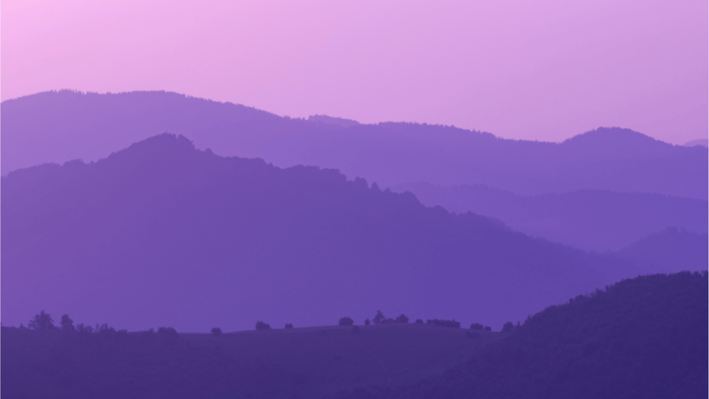 Montagne viola
