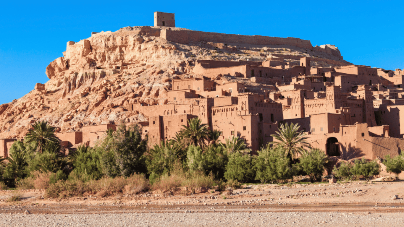 Scopri di più sull'articolo Kasbah Ait Benhaddou Bellissima in Marocco: Vista Incantevole